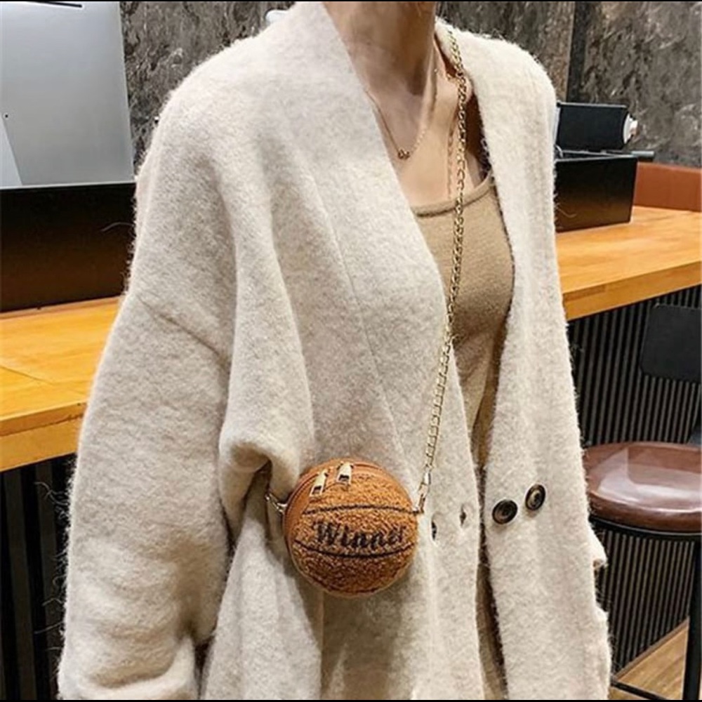 Mini Color-Block Basketball Crossbody - Picture 2 of 5